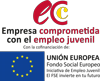 Logo empresa comprometida con el empleo juvenil